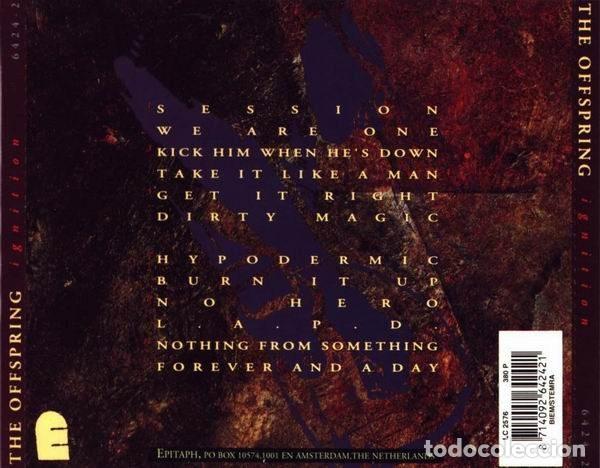 CDs de m&uacute;sica: The Offspring &ndash; Ignition (CD, Epitaph 6424-2) - Foto 2