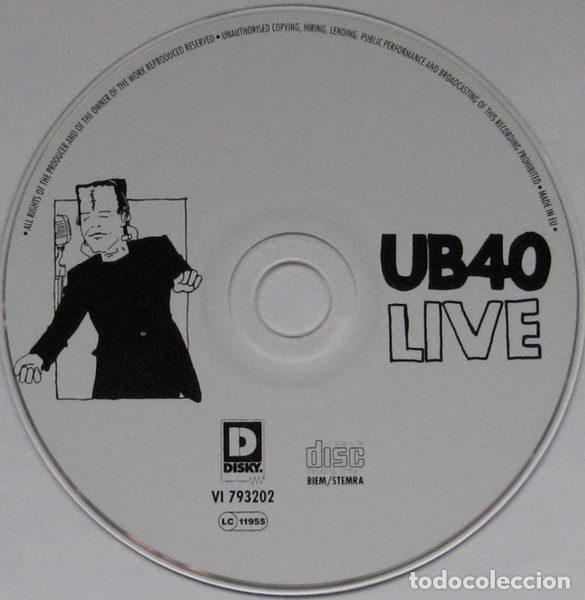 CDs de m&uacute;sica: UB40 &ndash; Live (CD, Disky VI 793202) - Foto 4