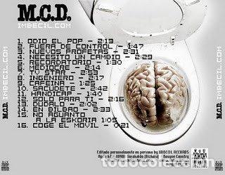 CDs de m&uacute;sica: M.C.D. &ndash; Imbecil.com (CD, Zero Records 079.2) - Foto 5