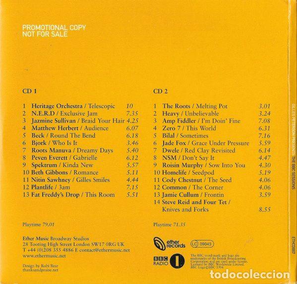 CDs de m&uacute;sica: Gilles Peterson &ndash; The BBC Sessions (CD, Ether Records ETHCD007) - Foto 2