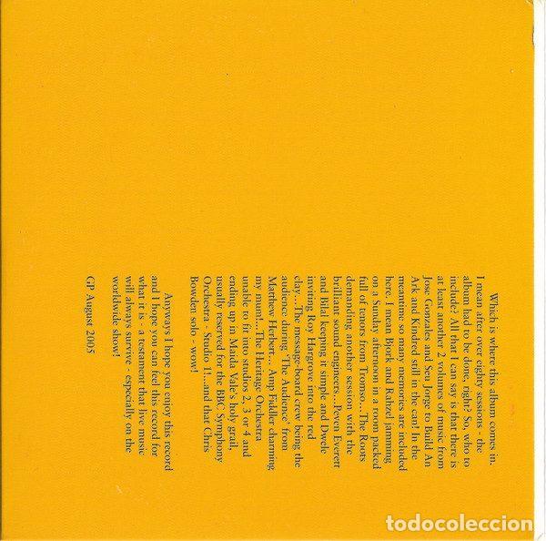 CDs de m&uacute;sica: Gilles Peterson &ndash; The BBC Sessions (CD, Ether Records ETHCD007) - Foto 5