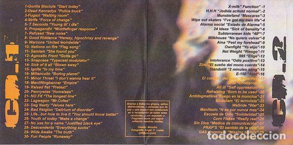 CDs de m&uacute;sica: Various &ndash; HARDCORE PUNK Ahora Y Siempre (CD, Tpzshit Recordings none) - Foto 4