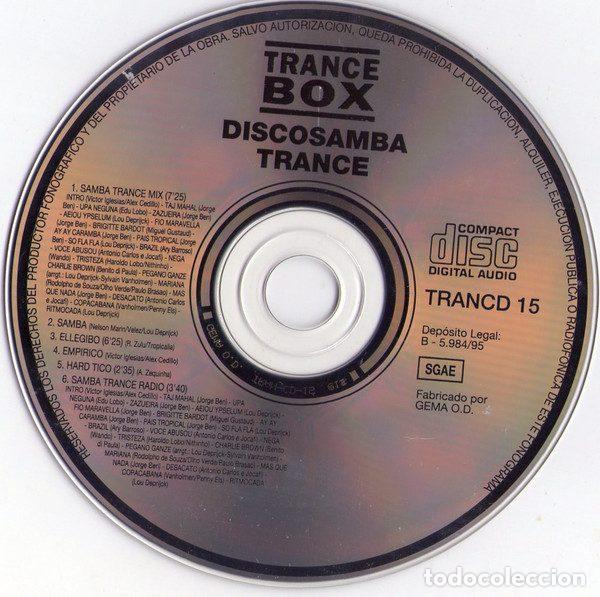 CDs de m&uacute;sica: Various &ndash; Discosamba Trance (CD, Trance Box TRANCD 15) - Foto 2