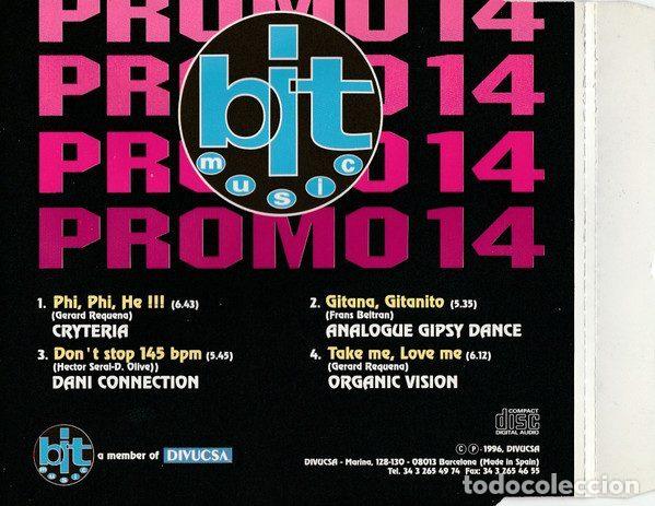 CDs de m&uacute;sica: Various &ndash; Promo Bit 14 (CD, Bit Music PCD-071) - Foto 2