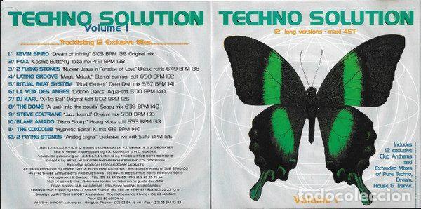 CDs de m&uacute;sica: Various &ndash; Techno Solution Vol.1 (CD, Three Little Boys DS 3030 CD1) - Foto 3
