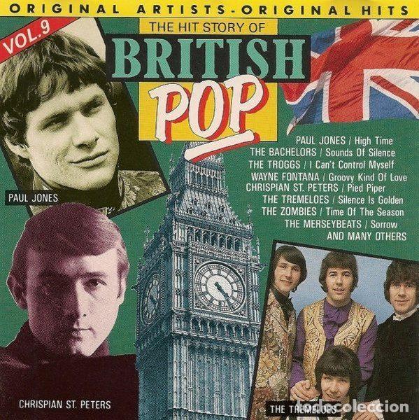 CDs de m&uacute;sica: Various &ndash; The Hit Story Of British Pop Vol.9 (CD, Yesterdays Gold CD YDG 93509)