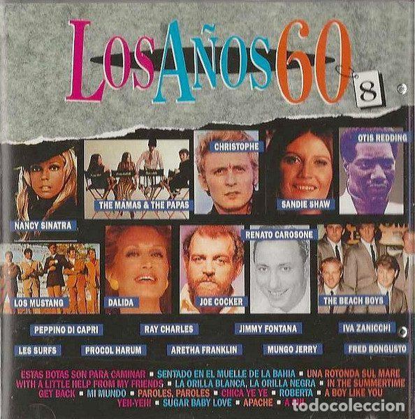 Music CDs: Various &ndash; Los A&ntilde;os 60 Vol. 8 (CD, Divucsa CD-5606 T-C16)