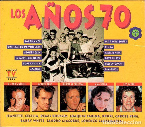 Music CDs: Various &ndash; Los A&ntilde;os 70 Vol. 1 (CD, Divucsa 31-460)