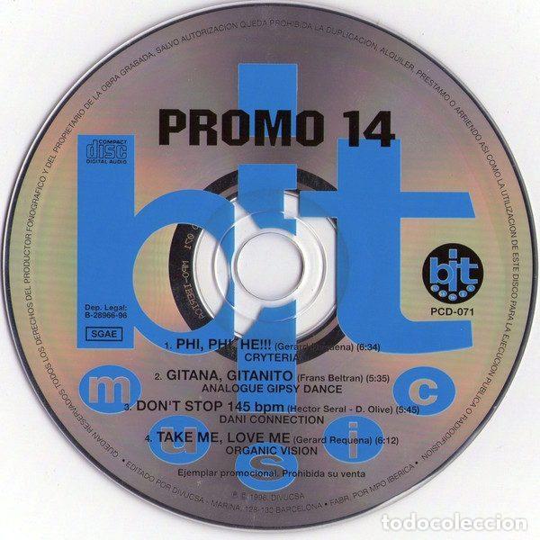 CDs de m&uacute;sica: Various &ndash; Promo Bit 14 (CD, Bit Music PCD-071) - Foto 3
