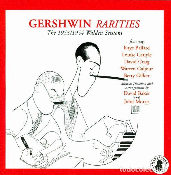 CDs de m&uacute;sica: Various &ndash; Gershwin Rarities: The 1953/1954 Walden Sessions (CD, Harbinger Records HCD 1603)