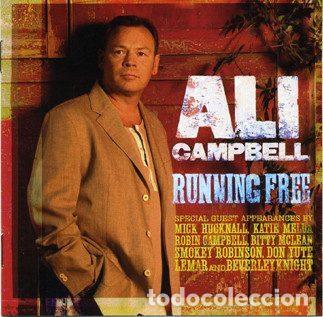 Music CDs: Ali Campbell &ndash; Running Free (CD, Blanco Y Negro MXCD 1745 (CS))