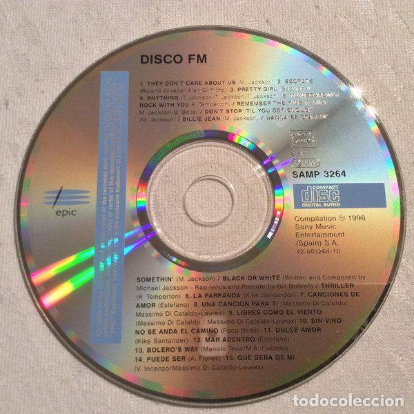 CDs de m&uacute;sica: Various &ndash; Disco FM (CD, Epic SAMPCD 3264) - Foto 3