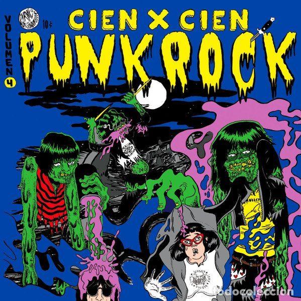 CD di Musica: Various &ndash; Cien X Cien Punk Rock Vol. 4 (CD, Picnic Records PR-28)