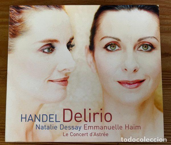 Music CDs: Handel, Natalie Dessay, Emmanuelle Ha&iuml;m, Le Concert D'Astr&eacute;e &ndash; Delirio (Italian Cantatas) (CD,...