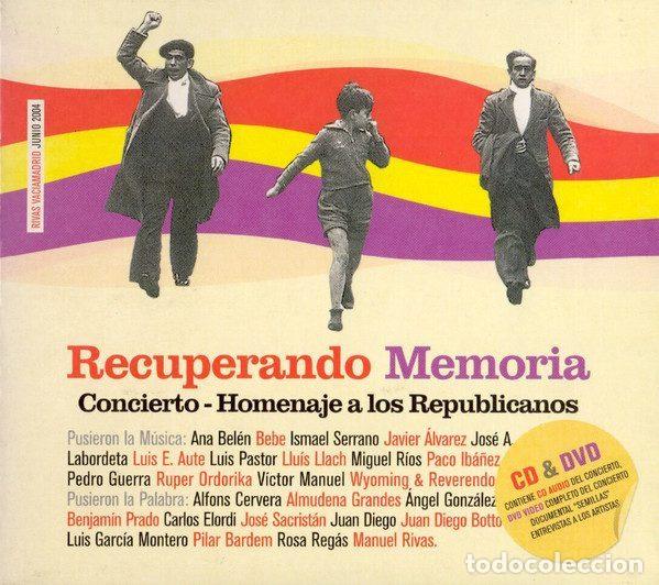 CDs de m&uacute;sica: Various &ndash; Recuperando Memoria - Concierto Homenaje A Los Republicanos (CD, Contam&iacute;name Discos none)
