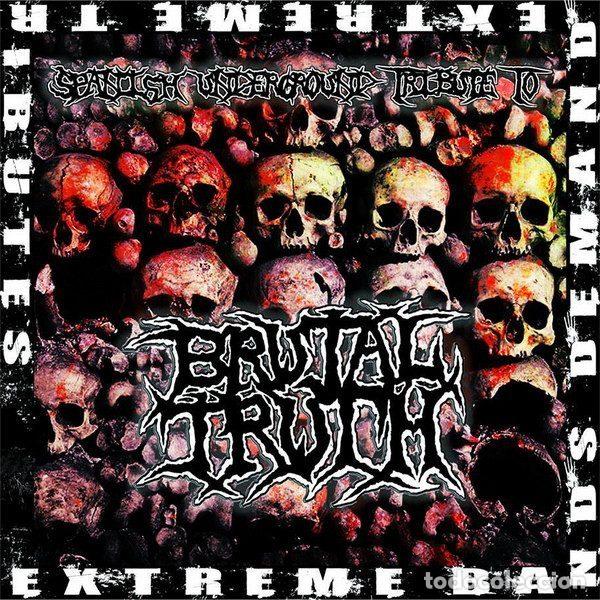 CD de M&uacute;sica: Various &ndash; Extreme Bands Demand Extreme Tributes (Spanish Underground Tribute To Brutal Truth)...