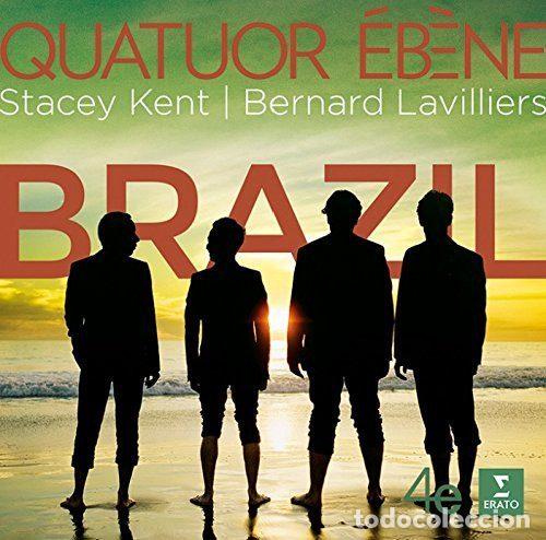 CD di Musica: Quatuor Eb&egrave;ne, Stacey Kent, Bernard Lavilliers &ndash; Brazil (CD, Erato 0 825646 320431)