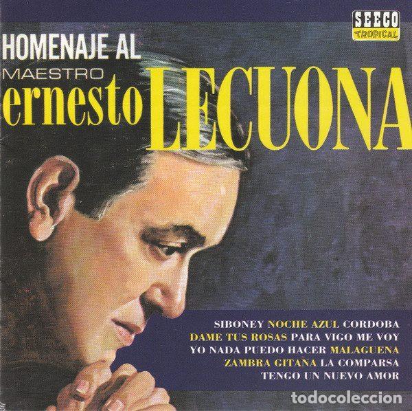 CDs de Musique: Various &ndash; Homenaje Al Maestro Ernesto Lecuona (CD, Seeco Tropical STR 90528)