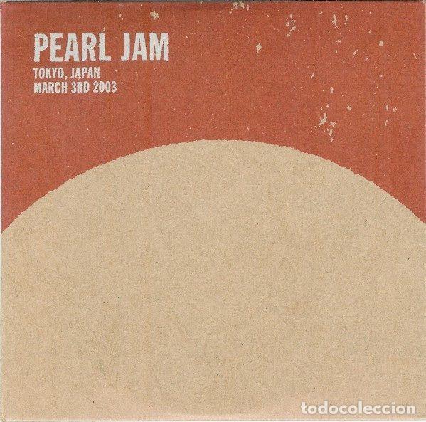 Music CDs: Pearl Jam &ndash; Tokyo, Japan - March 3rd 2003 (CD, Epic EPC 512223 2)