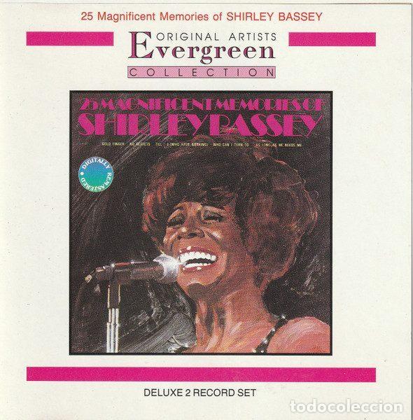 CDs de m&uacute;sica: Shirley Bassey &ndash; 25 Magnificent Memories Of (CD, EMI CDPM (WM) 5)