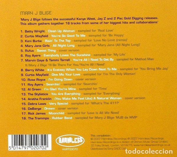 CDs de m&uacute;sica: Various &ndash; Gold Digging - As Sampled By Mary J Blige (CD, Harmless HURTCD070) - Foto 3