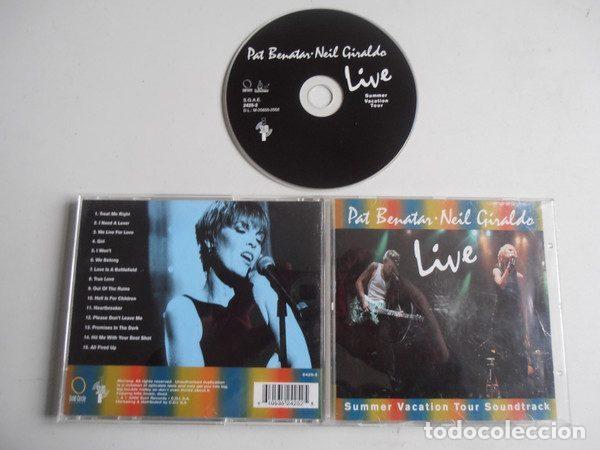 Musik-CDs: Pat Benatar ▪ Neil Giraldo &ndash; Live (Summer Vacation Tour Soundtrack) (CD, Gold Circle Records 2425-2)