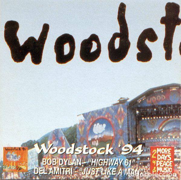 CD de M&uacute;sica: Bob Dylan / Del Amitri &ndash; Woodstock '94 (CD, A&M Records WOODSTO-2)