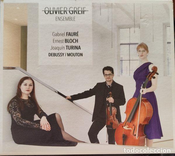Music CDs: Olivier Greif Ensemble &ndash; Faure / Bloch / Debussy / Turina - Piano Trios (CD, Blumlein Records none )