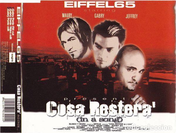 CDs de Musique: Eiffel 65 &ndash; Cosa Rester&agrave; (In A Song) (CD, Blanco Y Negro BNCD 1239 (CM))