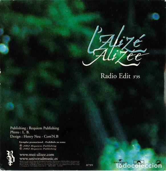 CDs de m&uacute;sica: Aliz&eacute;e &ndash; L&rsquo;Aliz&eacute; (CD, Polydor 8799) - Foto 2
