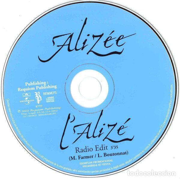 CDs de m&uacute;sica: Aliz&eacute;e &ndash; L&rsquo;Aliz&eacute; (CD, Polydor 8799) - Foto 3