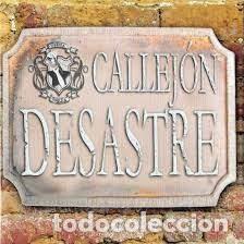 CD di Musica: Desastre &ndash; Callej&oacute;n Desastre (CD, Carcajada Records CR-004)