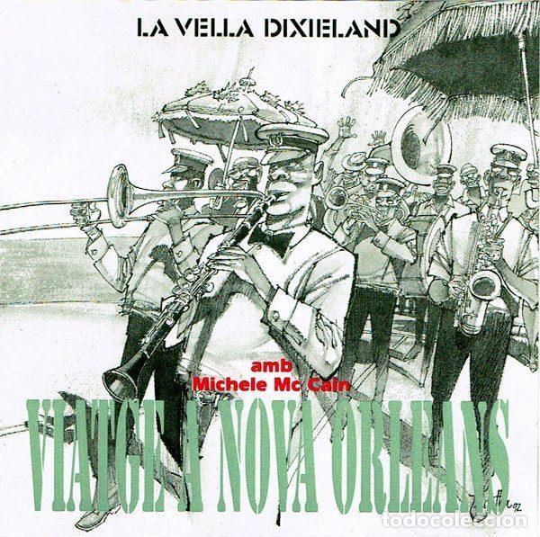 CD de M&uacute;sica: La Vella Dixieland Amb Michele Mc Cain &ndash; Viatge A Nova Orleans (CD, DiscMedi Blau DM 033CD)