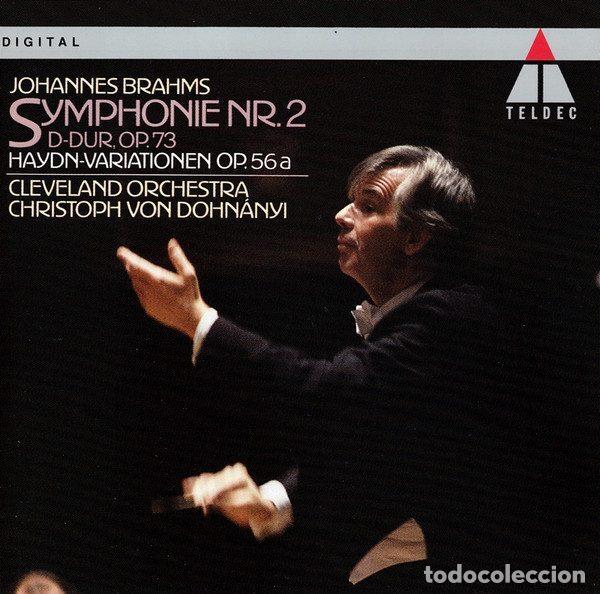 Musik-CDs: Johannes Brahms - Cleveland Orchestra / Christoph von Dohn&aacute;nyi &ndash; Symphonie Nr. 2 D-Dur, Op. 73 /...
