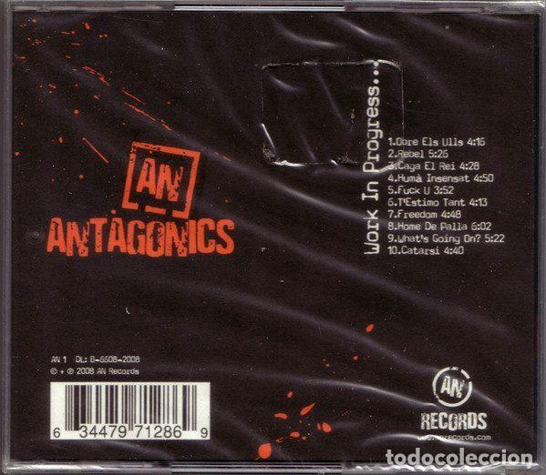 CDs de m&uacute;sica: Antag&ograve;nics &ndash; Work In Progress... (CD, AN Records AN 1) - Foto 2