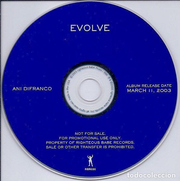 CDs de m&uacute;sica: Ani DiFranco &ndash; Evolve (CD, Righteous Babe Records PRO20301) - Foto 3