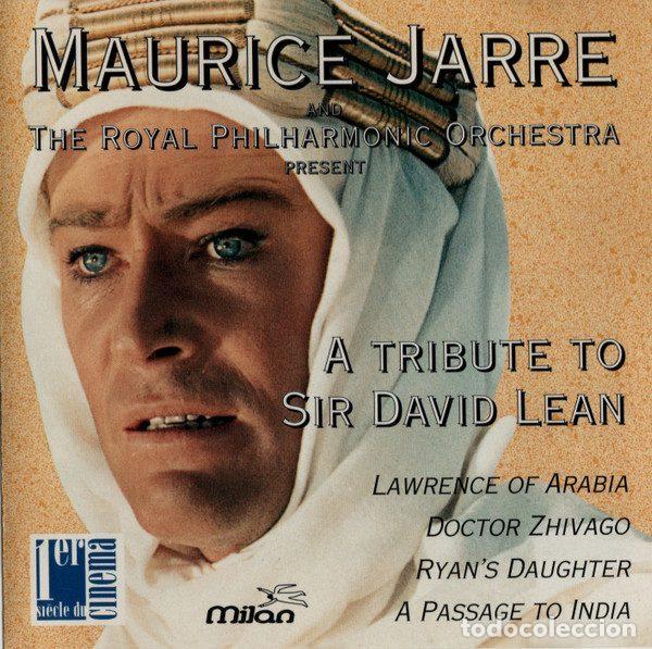 Music CDs: Maurice Jarre And The Royal Philharmonic Orchestra &ndash; A Tribute To Sir David Lean (CD, Milan 25777-2)
