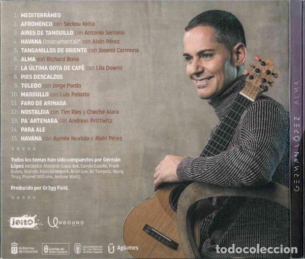 CDs de m&uacute;sica: Germ&aacute;n L&oacute;pez &ndash; Alma (CD, Jeito none) - Foto 4