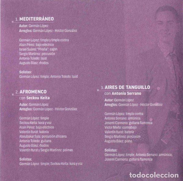 CDs de m&uacute;sica: Germ&aacute;n L&oacute;pez &ndash; Alma (CD, Jeito none) - Foto 9