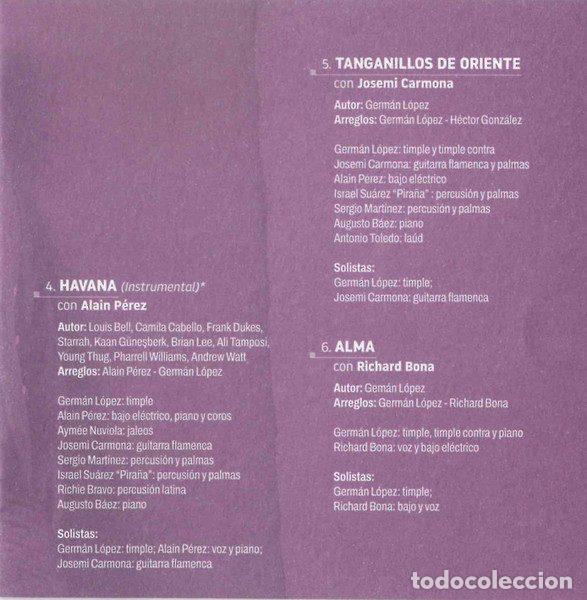 CDs de m&uacute;sica: Germ&aacute;n L&oacute;pez &ndash; Alma (CD, Jeito none) - Foto 10