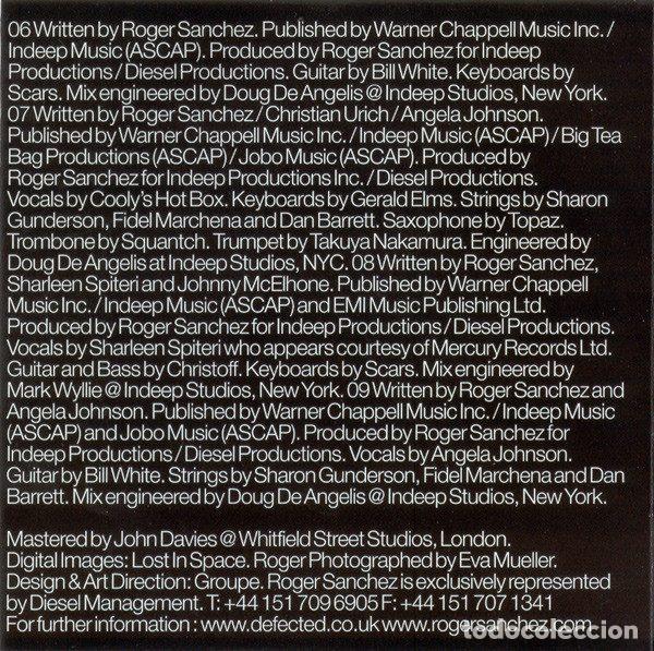 CDs de m&uacute;sica: Roger Sanchez &ndash; First Contact (CD, Dance Pool Dan498214 2) - Foto 6
