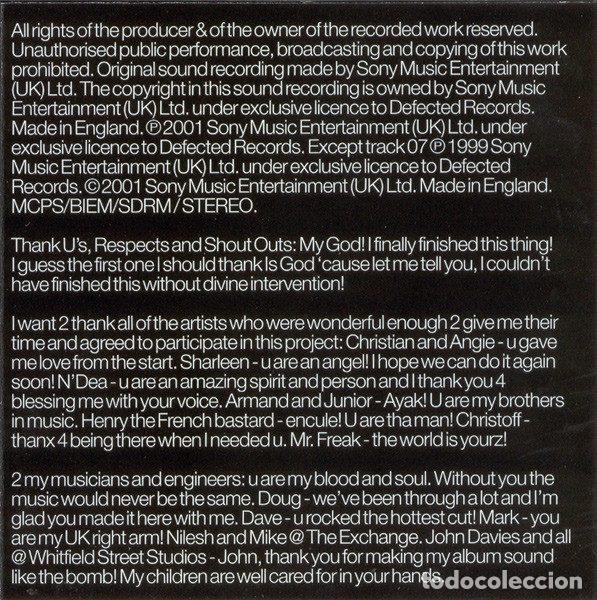 CDs de m&uacute;sica: Roger Sanchez &ndash; First Contact (CD, Dance Pool Dan498214 2) - Foto 7