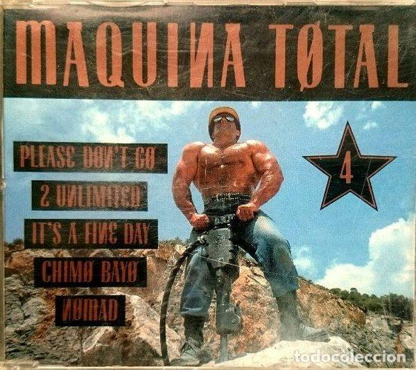 Music CDs: Various &ndash; Maquina Total 4 (CD, Max Music M600DP)