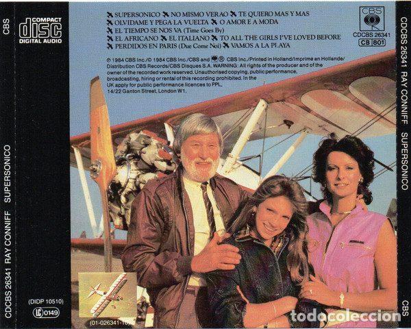 CDs de m&uacute;sica: Ray Conniff &ndash; Supers&oacute;nico (CD, CBS CDCBS 26341) - Foto 2