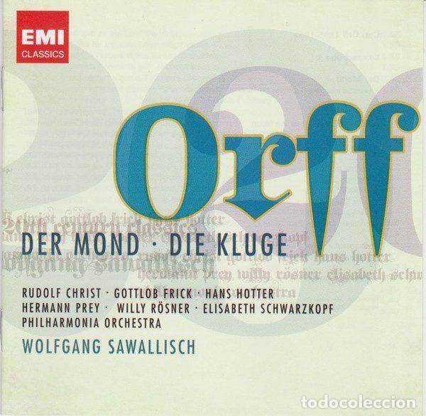Music CDs: Orff, Wolfgang Sawallisch &ndash; Der Mond - Die Kluge (CD, EMI Classics 50999 6 87638 2 4)
