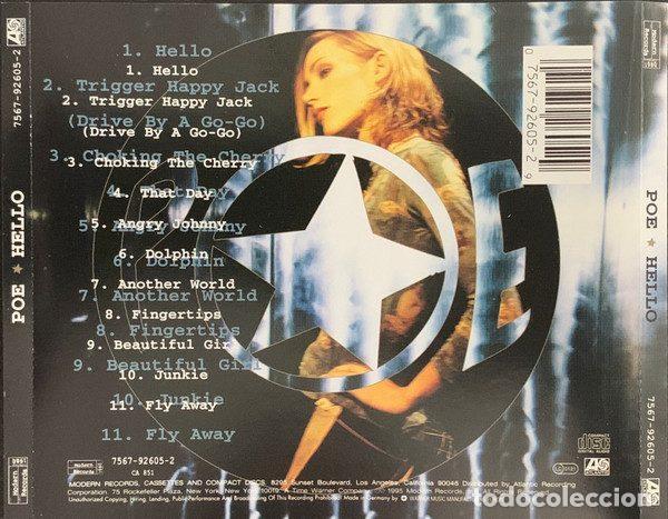 CDs de m&uacute;sica: Poe &ndash; Hello (CD, Atlantic 7567-92605-2) - Foto 2