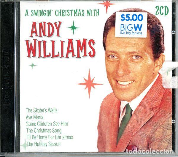 Music CDs: Andy Williams, The Williams Brothers &ndash; A Swingin' Christmas With Andy Williams (CD,...