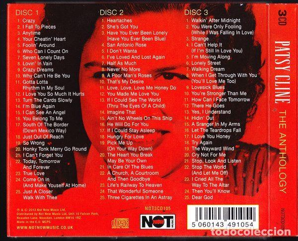 CDs de m&uacute;sica: Patsy Cline &ndash; The Anthology (CD, Not Now Music NOT3CD105) - Foto 2