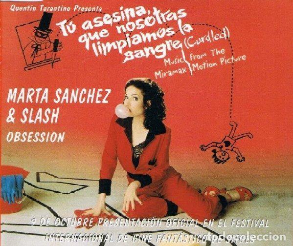 Music CDs: Marta Sanchez & Slash &ndash; Obsession (CD, Geffen Records GED 76028)