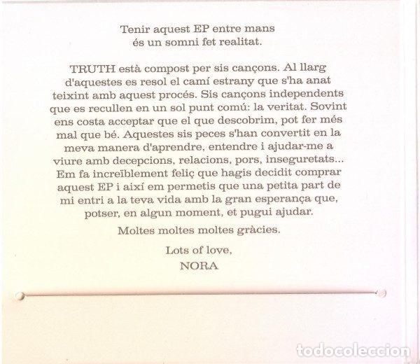 CDs de m&uacute;sica: Nora &ndash; Truth (CD, Not On Label none) - Foto 2